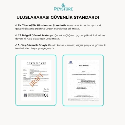 Magnetik Tiles - 3D Eğitici Mıknatıslı Yapı Blokları Seti